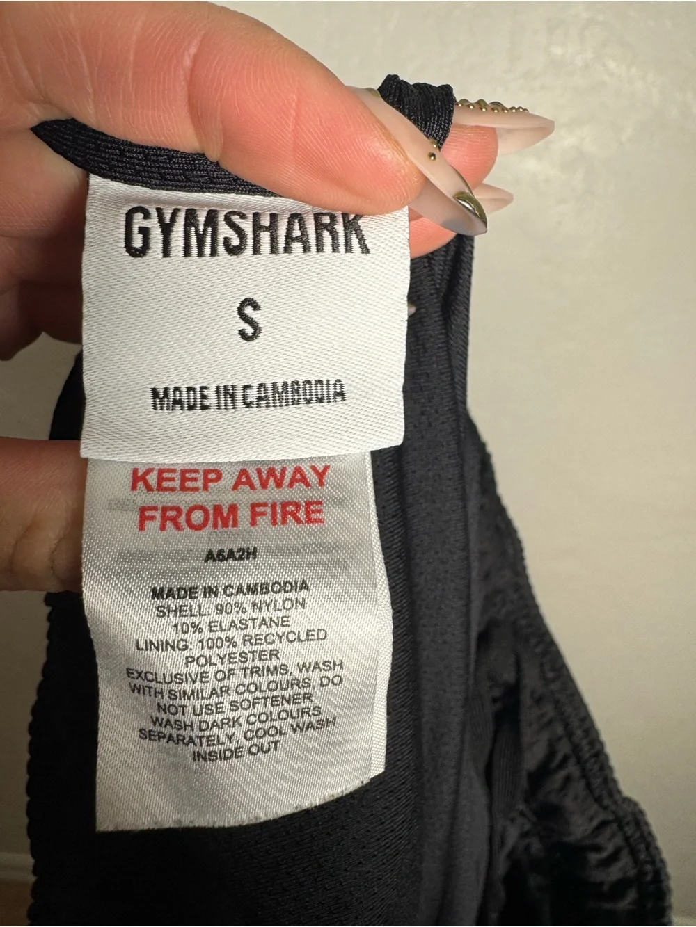 Gymshark Lifting Club Black Mesh 5” Athletic Shorts